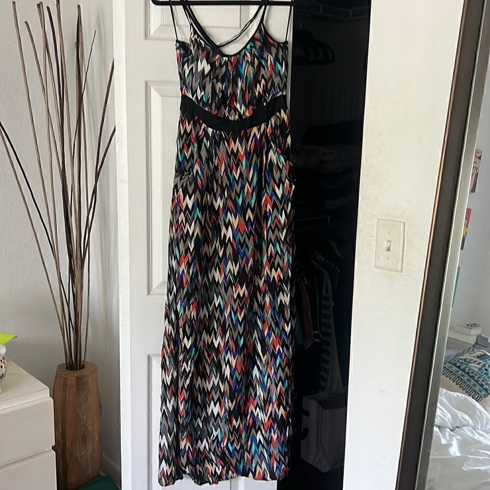 Colorful Maxi Dress - Missoni Pattern - Size Small LIKE NEW